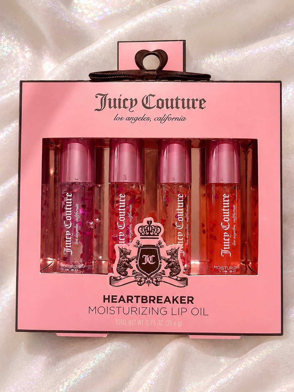 🍒 Juicy Couture Heartbreaker Moisturizing Lip Oil Set